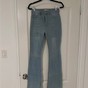 Fashion Nova Sky Blue Flare Women's Jeans